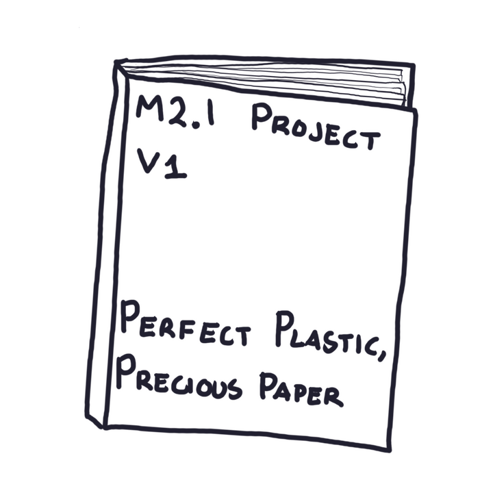 M2.1 Project V1 - Perfect Plastic, Precious Paper